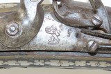 EARLY 1800s Antique AFGHAN JEZAIL Anglo-Afghan War Musket EIC RAMPANT LION
Uniquely Stock Gun Designed to Fire from a Camel - 6 of 17
