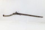 EARLY 1800s Antique AFGHAN JEZAIL Anglo-Afghan War Musket EIC RAMPANT LION
Uniquely Stock Gun Designed to Fire from a Camel - 2 of 17