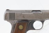 Post-WW I Deutsche Werke ORTGIES 6.35x16mm Hammerless SEMI-AUTO Pistol C&R
Type Pistol Given to EVA BRAUN by the Führer - 18 of 19