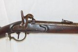 Antique AUSTRIAN ENGINEER’S Model 1842 Percussion Converted RIFLE CIVIL WAR 1845 Dated, Short Rifle-Musket - 5 of 18