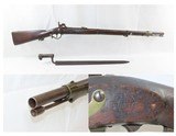 Antique AUSTRIAN ENGINEER’S Model 1842 Percussion Converted RIFLE CIVIL WAR 1845 Dated, Short Rifle-Musket