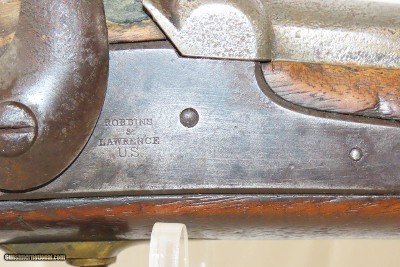 COLT ALTERATION Antique US ROBBINS & LAWRENCE Model 1841 MISSISSIPPI RifleRifle-Musket with SABER BAYONET & 500 yd Sight - Image 18 of 20