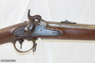 COLT ALTERATION Antique US ROBBINS & LAWRENCE Model 1841 MISSISSIPPI RifleRifle-Musket with SABER BAYONET & 500 yd Sight - Image 19 of 20