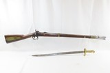 COLT ALTERATION Antique US ROBBINS & LAWRENCE Model 1841 MISSISSIPPI Rifle
Rifle-Musket with SABER BAYONET & 500 yd Sight - 16 of 20