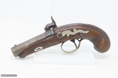 NEW ORLEANS Thomas Guion Antique WURFFLEIN Phil Deringer Pistol .45 Caliber Marked “T.F. GUION, N.O.” Civil War era Southern Gun - Image 15 of 18