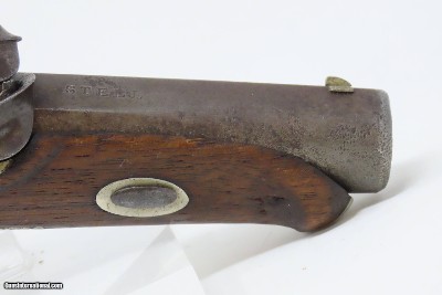NEW ORLEANS Thomas Guion Antique WURFFLEIN Phil Deringer Pistol .45 Caliber Marked “T.F. GUION, N.O.” Civil War era Southern Gun - Image 5 of 18