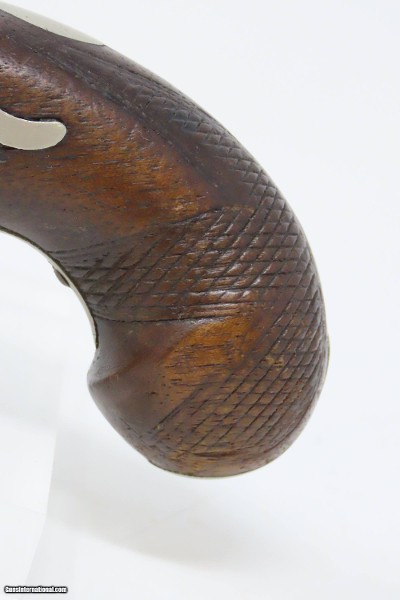 NEW ORLEANS Thomas Guion Antique WURFFLEIN Phil Deringer Pistol .45 Caliber Marked “T.F. GUION, N.O.” Civil War era Southern Gun - Image 16 of 18