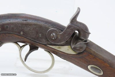 NEW ORLEANS Thomas Guion Antique WURFFLEIN Phil Deringer Pistol .45 Caliber Marked “T.F. GUION, N.O.” Civil War era Southern Gun - Image 4 of 18