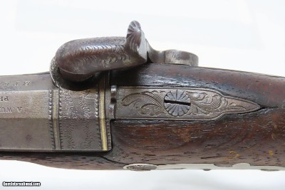 NEW ORLEANS Thomas Guion Antique WURFFLEIN Phil Deringer Pistol .45 Caliber Marked “T.F. GUION, N.O.” Civil War era Southern Gun - Image 10 of 18