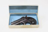 Classic REMINGTON Double DERINGER .41 Caliber Rimfire Type II C&R PISTOLOver/Under .41 Caliber with YARDLEY SOAP BOX - 2 of 16