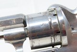PARIS Retailer CASED EUGENE LEFAUCHEUX PINFIRE Revolver Antique French 7.65 FERDINAND CLAUDIN Folding Trigger DOUBLE ACTION - 9 of 22