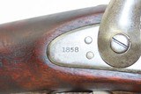 CIVIL WAR Antique US SPRINGFIELD ARMORY Model 1855 .58 Caliber Rifle-MUSKET MAYNARD Tape Primed Musket with U.S. BAYONET - 6 of 21