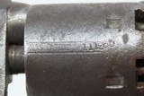 CIVIL WAR Era Antique COLT Model 1851 NAVY .36 Caliber PERCUSSION Revolver
Manufactured in 1861 in Hartford, Connecticut - 11 of 20