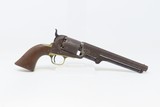 CIVIL WAR Era Antique COLT Model 1851 NAVY .36 Caliber PERCUSSION Revolver
Manufactured in 1861 in Hartford, Connecticut - 17 of 20