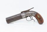 SCARCE Antique STOCKING & Co. .31 Cal. Percussion PEPPERBOX Pocket Pistol
ENGRAVED Pre-CIVIL WAR Era 6-Shot Pepperbox - 2 of 20