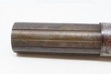 SCARCE Antique STOCKING & Co. .31 Cal. Percussion PEPPERBOX Pocket Pistol
ENGRAVED Pre-CIVIL WAR Era 6-Shot Pepperbox - 15 of 20