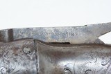 SCARCE Antique STOCKING & Co. .31 Cal. Percussion PEPPERBOX Pocket Pistol
ENGRAVED Pre-CIVIL WAR Era 6-Shot Pepperbox - 6 of 20