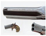 REMINGTON ARMS-U.M.C. Model 95 Double DERINGER Type III .41 Cal. C&R PISTOL Long-Lived American OVER/UNDER Conceal & Carry Pistol