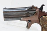 REMINGTON ARMS-U.M.C. Model 95 Double DERINGER Type III .41 Cal. C&R PISTOL Long-Lived American OVER/UNDER Conceal & Carry Pistol - 4 of 15