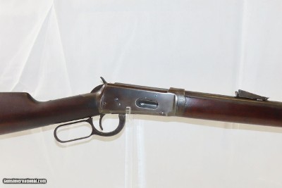 Scarce WINCHESTER Model 1894 C&R TAKEDOWN RIFLE .32 WINCHESTER SPECIAL 1911 1911 Mfr. with Special .32 W.S. Rear Sight - Image 17 of 20