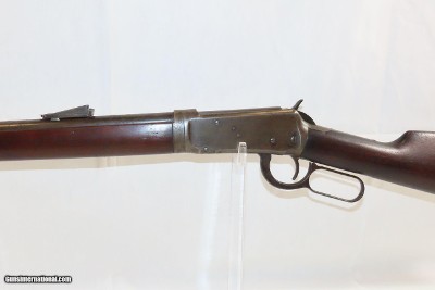 Scarce WINCHESTER Model 1894 C&R TAKEDOWN RIFLE .32 WINCHESTER SPECIAL 1911 1911 Mfr. with Special .32 W.S. Rear Sight - Image 4 of 20