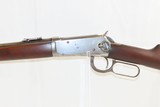 1910 WINCHESTER Model 1894 Lever Action .38-55 WCF C&R Saddle Ring CARBINE
1/2 Mag Repeater Made in 1910 in New Haven, Connecticut - 4 of 10