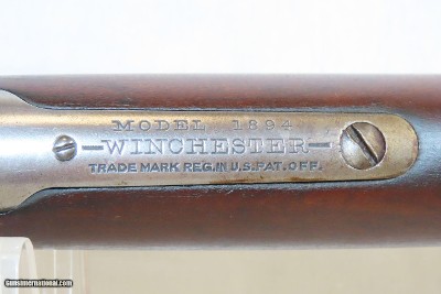 1910 WINCHESTER Model 1894 Lever Action .38-55 WCF C&R Saddle Ring CARBINE1/2 Mag Repeater Made in 1910 in New Haven, Connecticut - Image 10 of 10