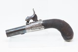 ENGRAVED Antique RICHARD HOLLIS .36 Caliber Percussion BELT Pistol PairNICE London Made Percussion POCKET PISTOLS - 19 of 25