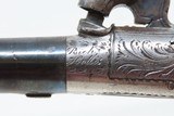 ENGRAVED Antique RICHARD HOLLIS .36 Caliber Percussion BELT Pistol PairNICE London Made Percussion POCKET PISTOLS - 23 of 25