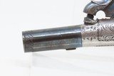 ENGRAVED Antique RICHARD HOLLIS .36 Caliber Percussion BELT Pistol PairNICE London Made Percussion POCKET PISTOLS - 22 of 25