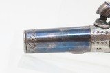 ENGRAVED Antique RICHARD HOLLIS .36 Caliber Percussion BELT Pistol PairNICE London Made Percussion POCKET PISTOLS - 6 of 25
