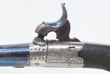 ENGRAVED Antique RICHARD HOLLIS .36 Caliber Percussion BELT Pistol PairNICE London Made Percussion POCKET PISTOLS - 5 of 25