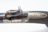 ENGRAVED Antique RICHARD HOLLIS .36 Caliber Percussion BELT Pistol PairNICE London Made Percussion POCKET PISTOLS - 8 of 25