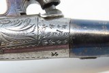 ENGRAVED Antique RICHARD HOLLIS .36 Caliber Percussion BELT Pistol PairNICE London Made Percussion POCKET PISTOLS - 14 of 25