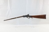 CIVIL WAR Antique U.S. MASS. ARMS CO.2nd Model MAYNARD Cavalry SR Carbine .50 Caliber Percussion Saddle Ring Carbine - 19 of 19