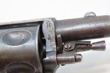 UNIQUE Cased BELGIAN PROOFED Folding Trigger .30 CF SNUB NOSE Revolver C&REuropean DOUBLE ACTION Conceal & Carry Sidearm - 19 of 24