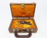 UNIQUE Cased BELGIAN PROOFED Folding Trigger .30 CF SNUB NOSE Revolver C&REuropean DOUBLE ACTION Conceal & Carry Sidearm - 2 of 24