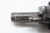 UNIQUE Cased BELGIAN PROOFED Folding Trigger .30 CF SNUB NOSE Revolver C&REuropean DOUBLE ACTION Conceal & Carry Sidearm - 17 of 24