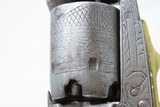 Belgian COLT BREVETE Antique “BROOKLYN BRIDGE” M1849 POCKET Revolver CopyCASED Percussion EUROPEAN SIX-SHOOTER w/ACCESSORIES - 13 of 23