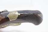 Engraved “PEANUT SIZED” Antique HENRY DERINGER .42 Percussion POCKET Pistol CALIFORNIA GOLD RUSH & RIVERBOAT GAMBLER Pistol - 7 of 17