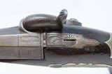 Engraved “PEANUT SIZED” Antique HENRY DERINGER .42 Percussion POCKET Pistol CALIFORNIA GOLD RUSH & RIVERBOAT GAMBLER Pistol - 8 of 17