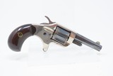 PIPE CASED ENGLISH Antique COLT “NEW LINE” .22 Cal. Rimfire ETCHED Revolver E.M. Reilly LONDON RETAILER Marked Revolver - 17 of 20
