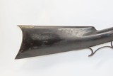 Antique MID-19th CENTURY Half-Stock .45 Cal. Percussion American LONG RIFLE Kentucky Style HUNTING/HOMESTEAD Long Rifle - 3 of 19