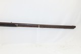 Antique MID-19th CENTURY Half-Stock .45 Cal. Percussion American LONG RIFLE Kentucky Style HUNTING/HOMESTEAD Long Rifle - 5 of 19