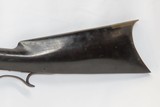 Antique MID-19th CENTURY Half-Stock .45 Cal. Percussion American LONG RIFLE Kentucky Style HUNTING/HOMESTEAD Long Rifle - 15 of 19