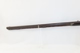 Antique MID-19th CENTURY Half-Stock .45 Cal. Percussion American LONG RIFLE Kentucky Style HUNTING/HOMESTEAD Long Rifle - 17 of 19