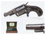 CASED London Proofed Antique COLT NEW LINE .38 Cal. ETCHED PANEL Revolver
VERY NICE British Conceal & Carry Gun with ACCESSORIES