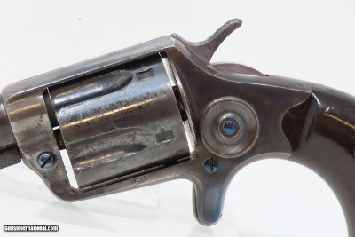 CASED London Proofed Antique COLT NEW LINE .38 Cal. ETCHED PANEL RevolverVERY NICE British Conceal & Carry Gun with ACCESSORIES - Image 8 of 22