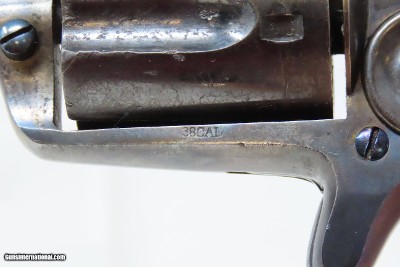 CASED London Proofed Antique COLT NEW LINE .38 Cal. ETCHED PANEL RevolverVERY NICE British Conceal & Carry Gun with ACCESSORIES - Image 10 of 22