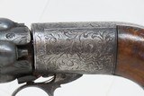 BELGIAN Antique MARIETTE PATENT Underhammer RING Trigger Perc. PEPPERBOX
LEIGE PROOFED 1850s Revolving Self Defense Pistol - 4 of 17